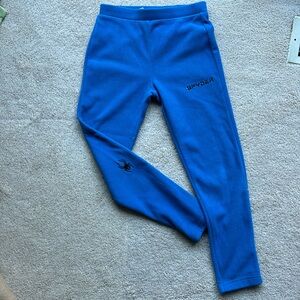 Never worn fleece sweatpants. Boys size 10-12